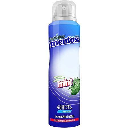 Desodorante Aerossol Herbissimo Mentos Mint - Embalagem 1X150 ML