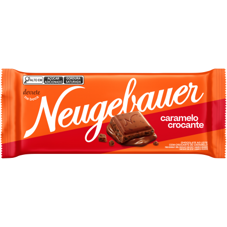 Chocolate Tablete Neugebauer Caramelo Crocante - Embalagem 1X80 GR