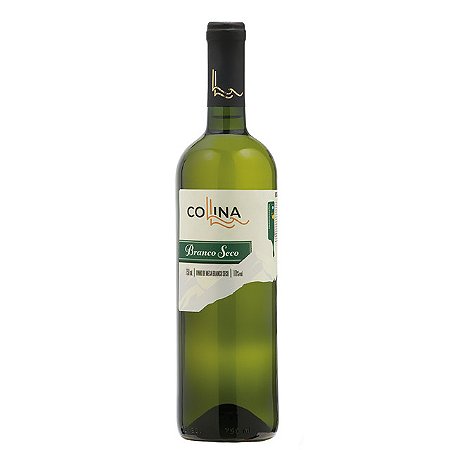 Vinho Collina Branco Seco - Embalagem 12X750 ML - Preço Unitário R$8,9