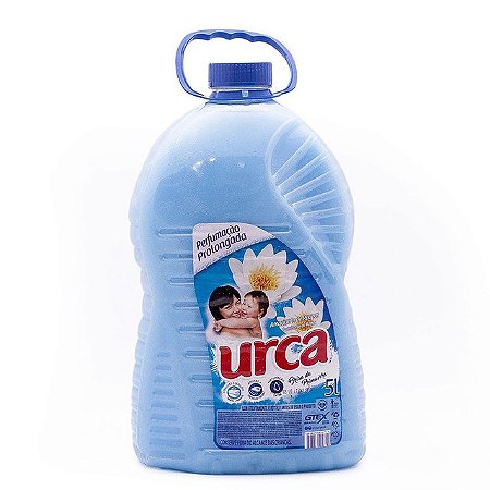 Amaciante De Roupas Urca Brisa Da Primavera Azul 5 Litros - Embalagem 2X5 LT - Preço Unitário R$14,32