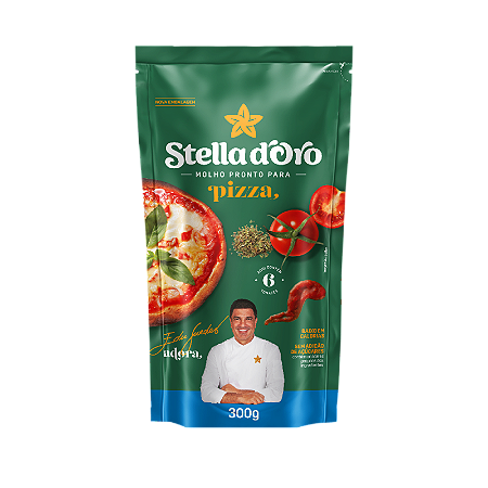 Molho De Tomate Stella Doro Pizza Sache - Embalagem 32X300 GR - Preço Unitário R$1,94