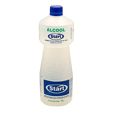 Alcool Liquido Start 46% - Embalagem 12X1 LT - Preço Unitário R$5,58