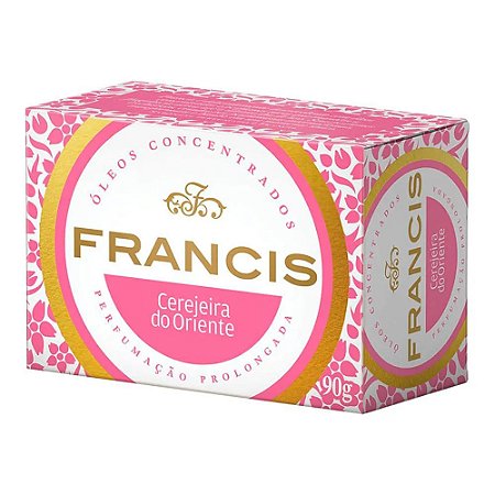 Sabonete Francis Caixa Rosa Cerejeira Do Oriente Leve Mais Pague Menos - Embalagem 12X90 GR - Preço Unitário R$2,94
