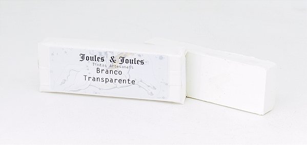 02.b. Bastão a Óleo BRANCO TRANSPARENTE Joules & Joules