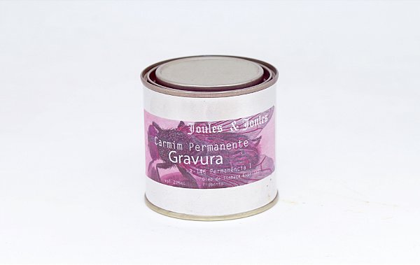 Tinta CARMIM PERMANENTE para Gravura 225ml