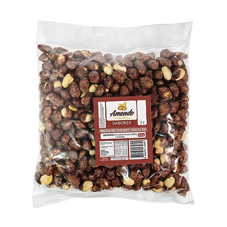 Amendoim Crocante Caramelado com Chocolate