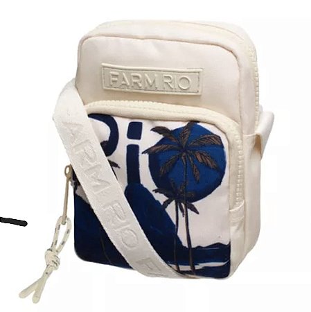BOLSA FARM DA GEMA RIO OFF WHITE - ML24