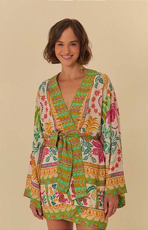 Kimono oasis de verao FARM - ML25