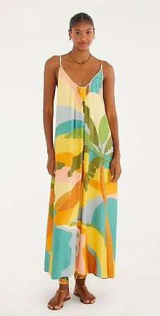 VESTIDO LONGO PAISSAGEM CARIOCA FARM - ML25-