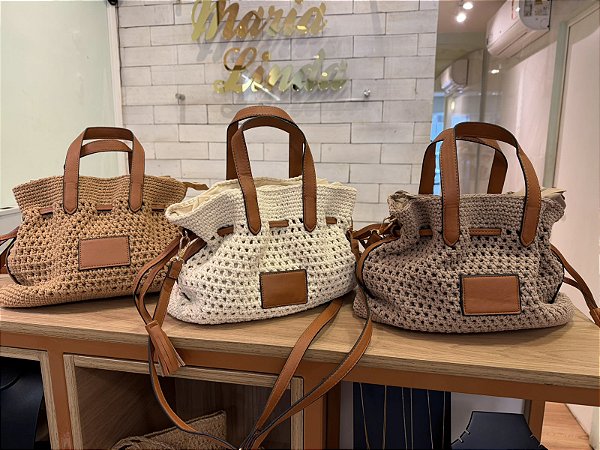 BOLSA CROCHÊ- ML26