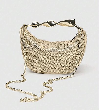 BOLSA PALHA DOURADA-ML26