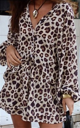 Conjunto animal print- ML26