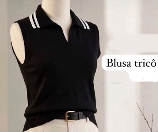 BLUSA GOLA POLO TRICO- ML26