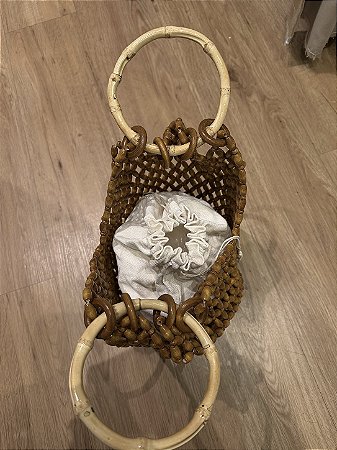BOLSA BAMBOO ALÇA REDONDA- ML26