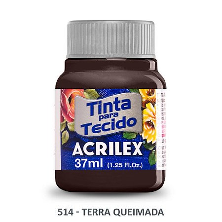 Tinta Para Tecido - Terra Queimada nº 514