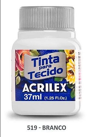 Tinta Para Tecido - Branco nº 519