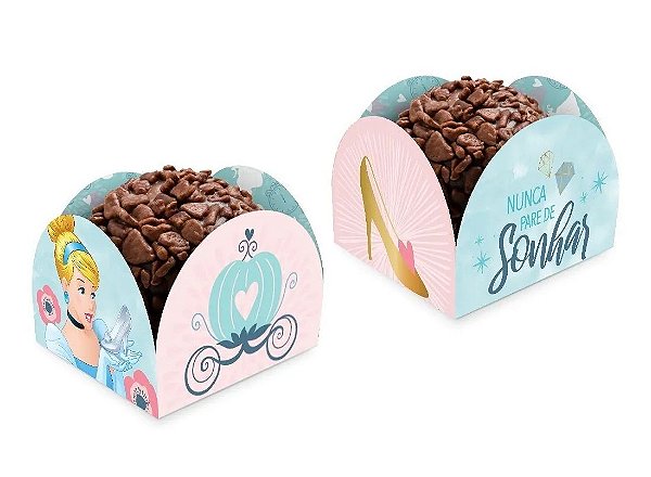 50 Forminhas festa decoração Cinderela perfeita para doces