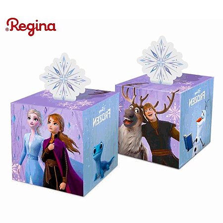 Caixa Surpresa Frozen Decoração aniversário festa