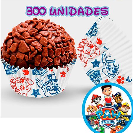 300 Forminhas N5 decoração festa Patrulha canina aniversário