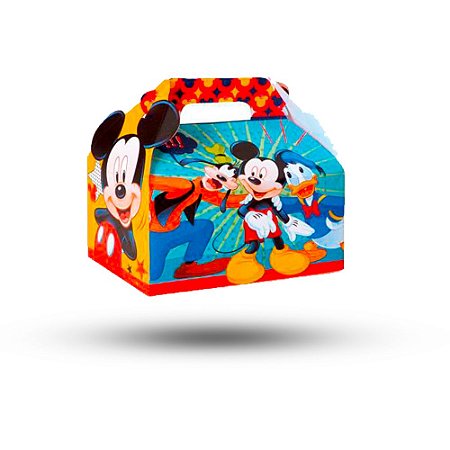 10 Caixas Maletinhas lembrancinhas Mickey e seus amigos