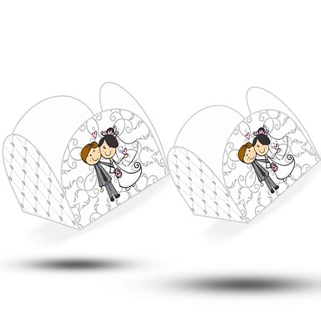 50 Forminhas para doces Decoração de festa noivos