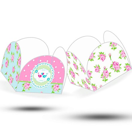 50 Forminhas para doces Decoração de festa Floral