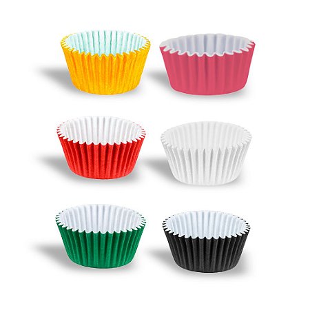 100 forminhas para doces decoração festa cor resistencia