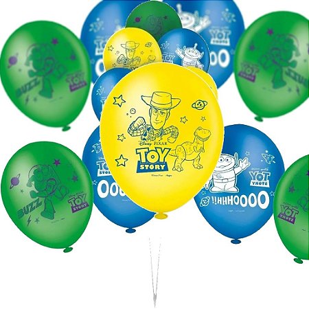 25 Balões Bexigas "9 polegadas decoração festas Toy Story