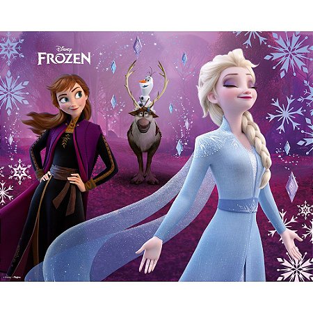 Painel Decorativo festa Frozen COR MAIS VIVA Aniversário