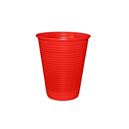 50 Copos descartáveis 200ml escolha a cor decoração festa vermelho