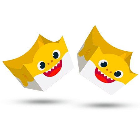 24 Forminhas Baby Shark decoração festa aniversário AM