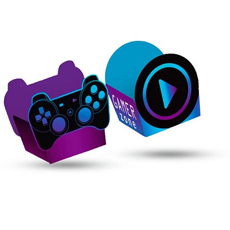 24 Forminhas Gamer decoração festa aniversário