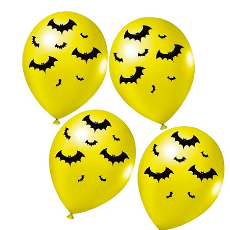 25 Bexigas Balão n9 decoração batman Morcego festa