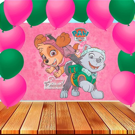 Kit Festa Completo 51 Pçs Decoração Skye e Everest