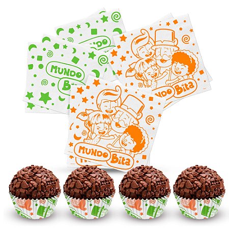 Kit festa Mundo Bita 500 pçs Decoração completa aniversário