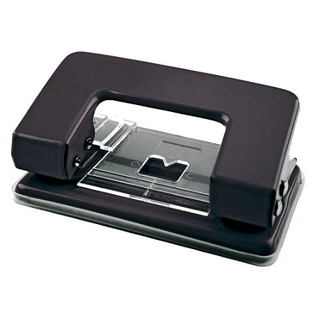 Perfurador Metal 2 furos perfura até 12 folhas por vez