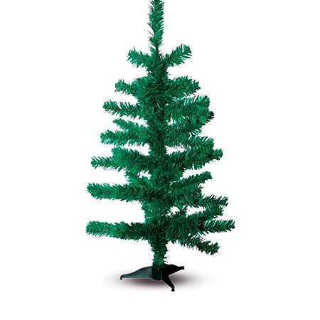 Arvore de natala 60Cm Verde, mais resistência