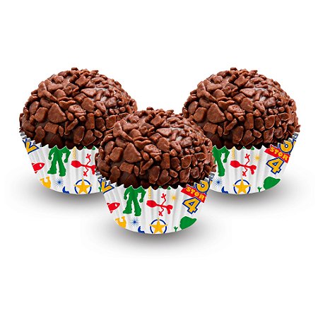 100 Forminhas Para doces N5 Decoração Toy Story