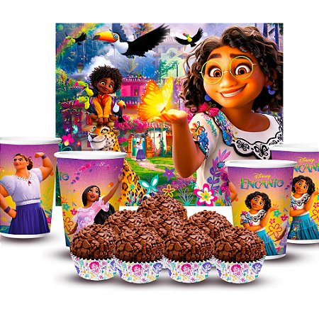 Kit festa Encanto 113 itens decoração festa aniversário