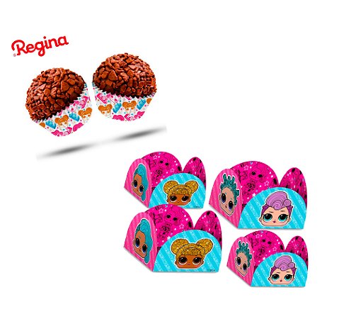 kit festa forminhas Decoração LOL 150 unidades