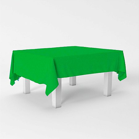 Toalha de mesa GRANDE 2x1m TNT Verde decoração festa