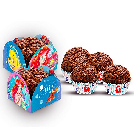 Kit festa Ariel 150pçs Decoração Pequena Seria Aniversário