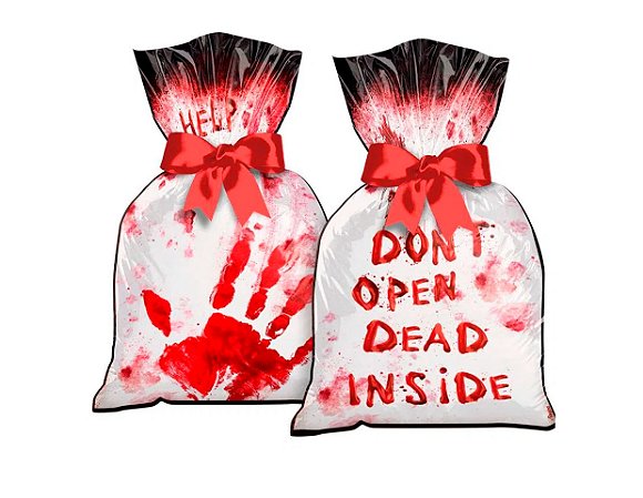 12 Sacolas surpresa Lembrancinhas TERROR HALLOWEEN decoração