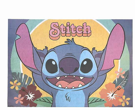 Painel TNT GIGANTE Decoração STITCH Festa completa 1,40m