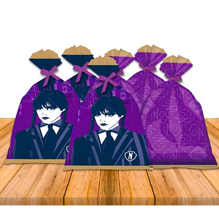 8 Sacolas Lembrancinhas Surpresa WANDINHA Decoração festa