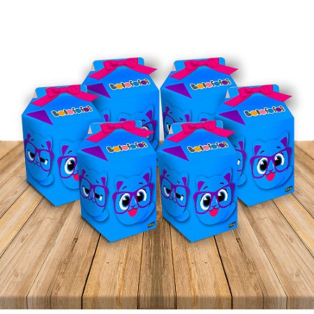 Caixa Milk Lembrancinhas Decoração BOLOFOFOS festa 8und A