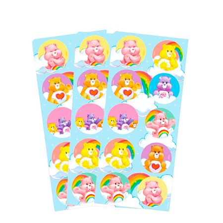 30 Adesivos Redondo Decoração URSINHOS CARINHOSOS festa