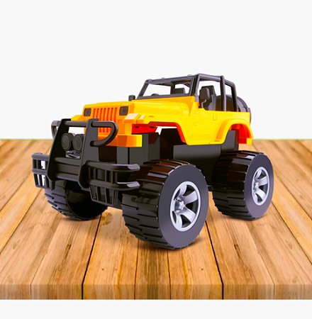 Brinquedo Carro JEEP SPORT Grande Mais resistente
