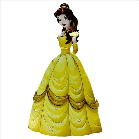 Decoração festa Bela e a Fera Centro mesa GIGANTE EVA 20cm