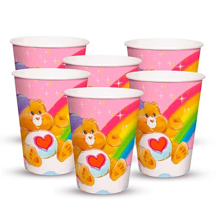 8 Copos Decoração URSINHOS CARINHOSOS Festa 240ML